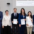 The PhDs with the Discussant Committee - acknowledgment a ph. Pierluigi Cattani Faggion